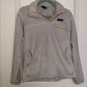 White Patagonia sweater